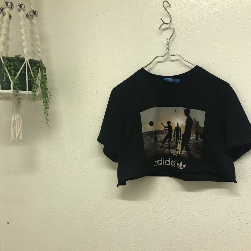 Adidas DIY Cropped T-Shirt